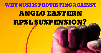 NUSI protest against Anglo Eastern RPSL Case